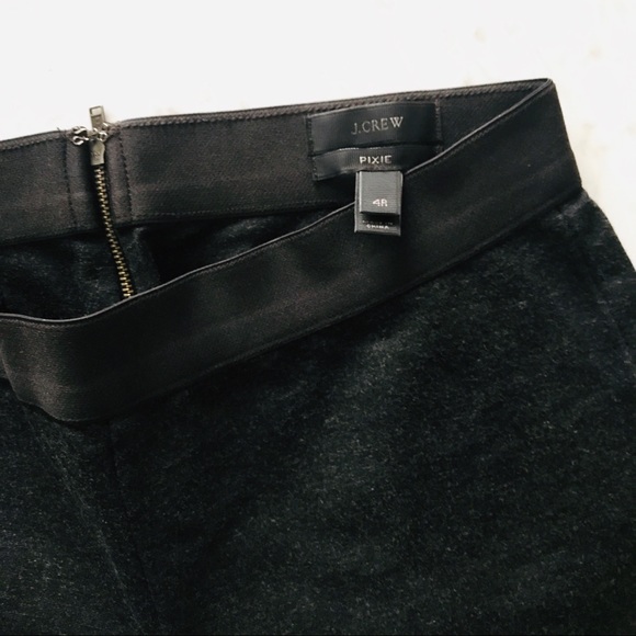 J.Crew Charcoal Pixie Ponte Pants Leggings, Charcoal, 4 - Picture 4 of 5